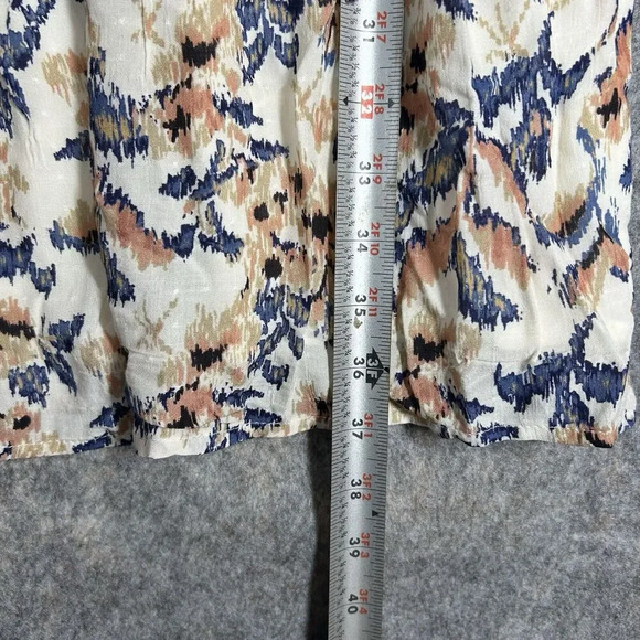 Good Hart Matilda Jane McKinney Dress Large Multicolor Puff Sleeve Boho Western - Picture 4 of 7